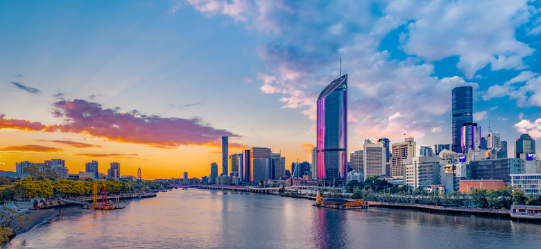 Brisbane city skyline